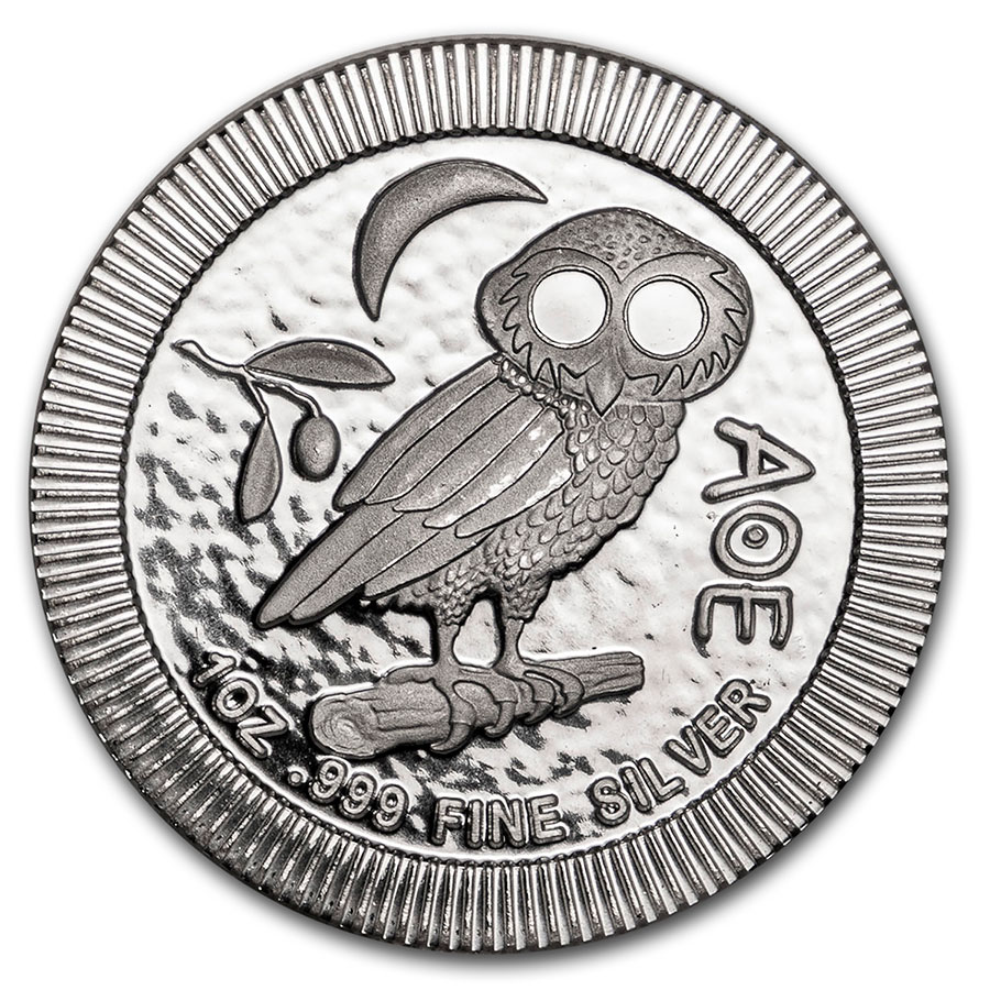 2020 Niue 1 oz Silver $2 Athenian Owl Stackable Coin | eBay